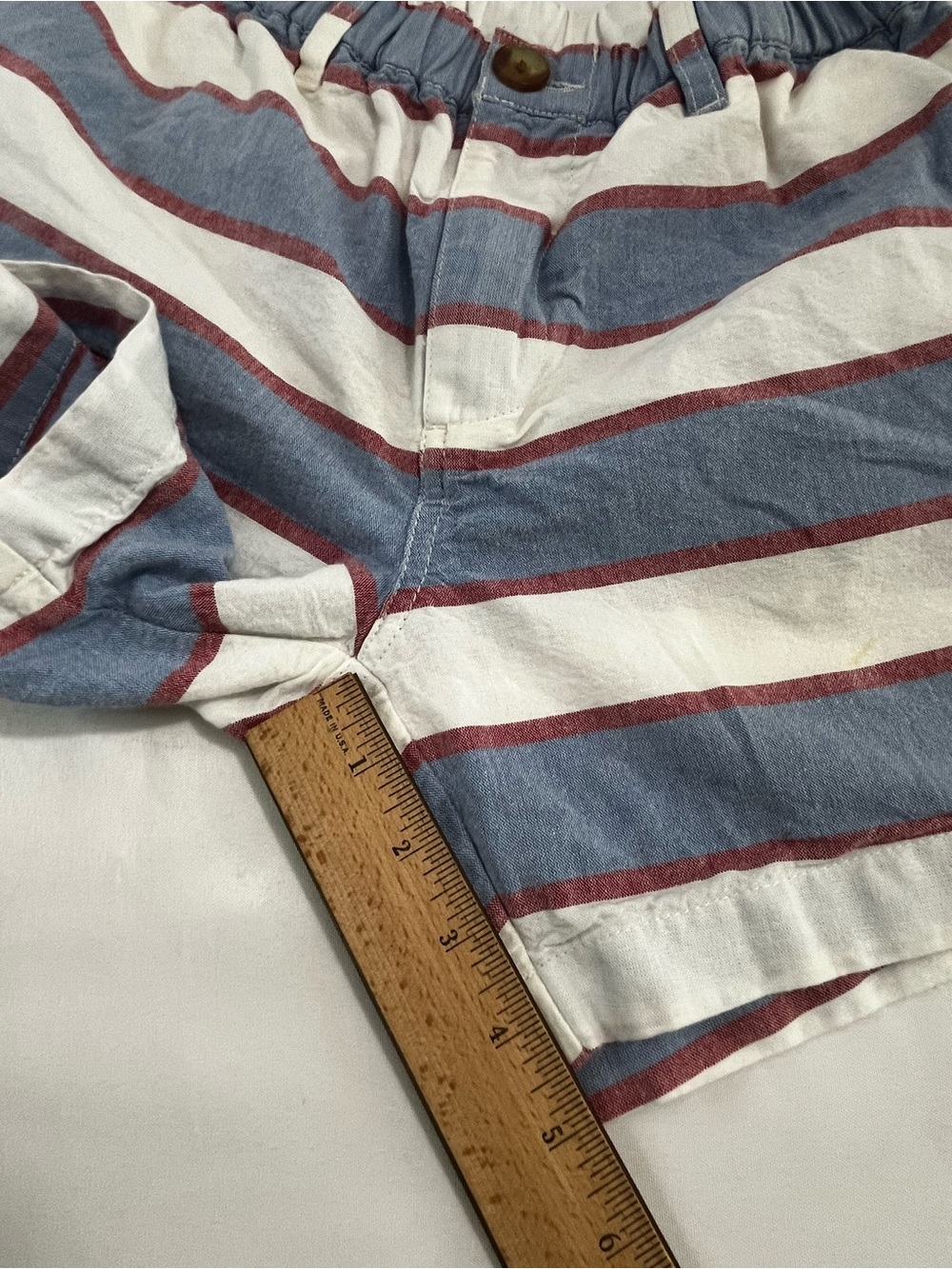 Chubbies 5.5” Casual Stretch Shorts Men’s Small Cotton Stripes - Picture 8 of 12